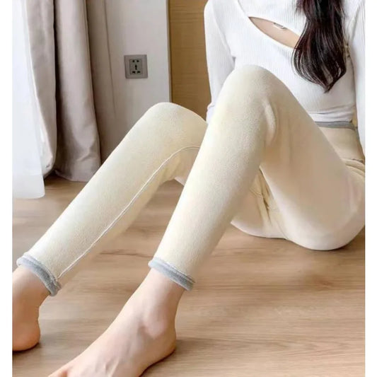 Leggins invernali felpati